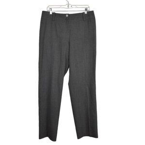 Vintage Talbots  Wool Wide Leg Straight Pants High Waist Trousers Size 12